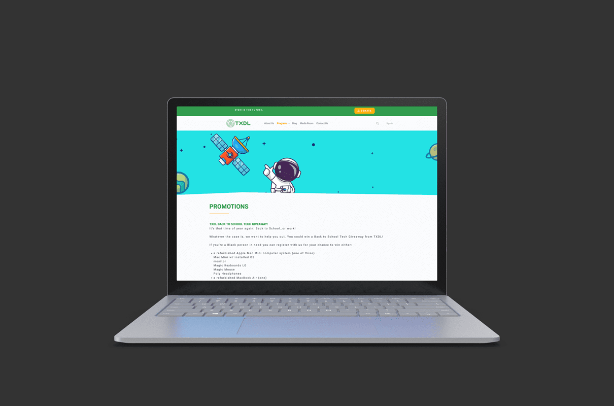TXDL website