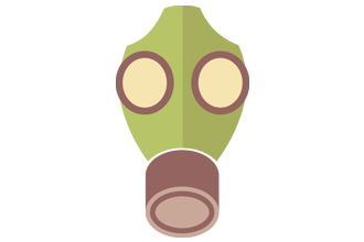 gas mask
